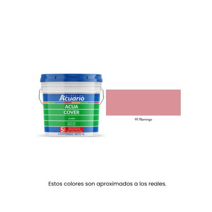 Pintura Acua Cover Acuario 4 Litros - Galón Vinil-Acrílico Mate