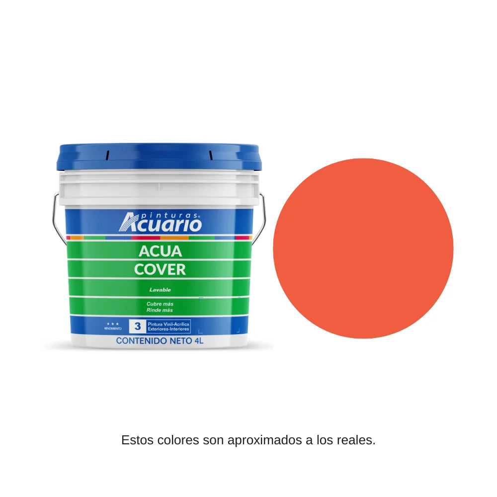 Pintura Acua Cover Acuario 4 Lt.