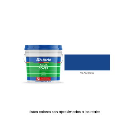 Pintura Acua Cover Acuario 4 Litros - Galón Vinil-Acrílico Mate