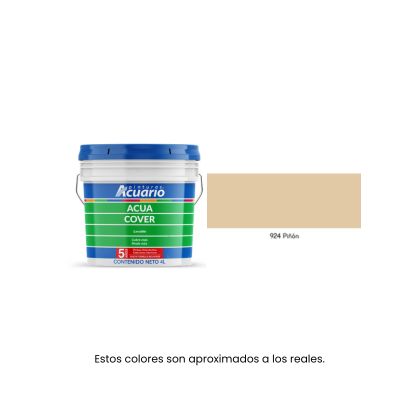 Pintura Acua Cover Acuario 4 Litros - Galón Vinil-Acrílico Mate