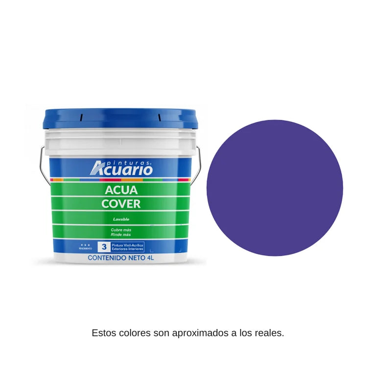 Pintura Acua Cover Acuario 4 Lt.