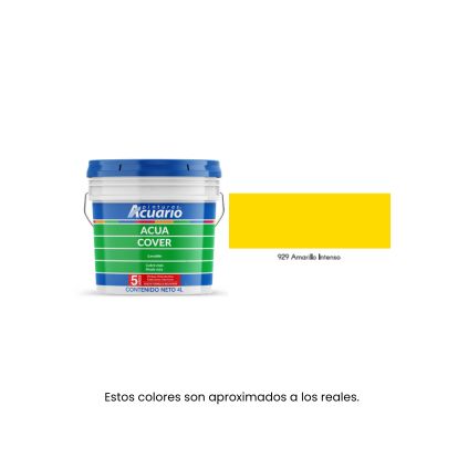 Pintura Acua Cover Acuario 4 Litros - Galón Vinil-Acrílico Mate