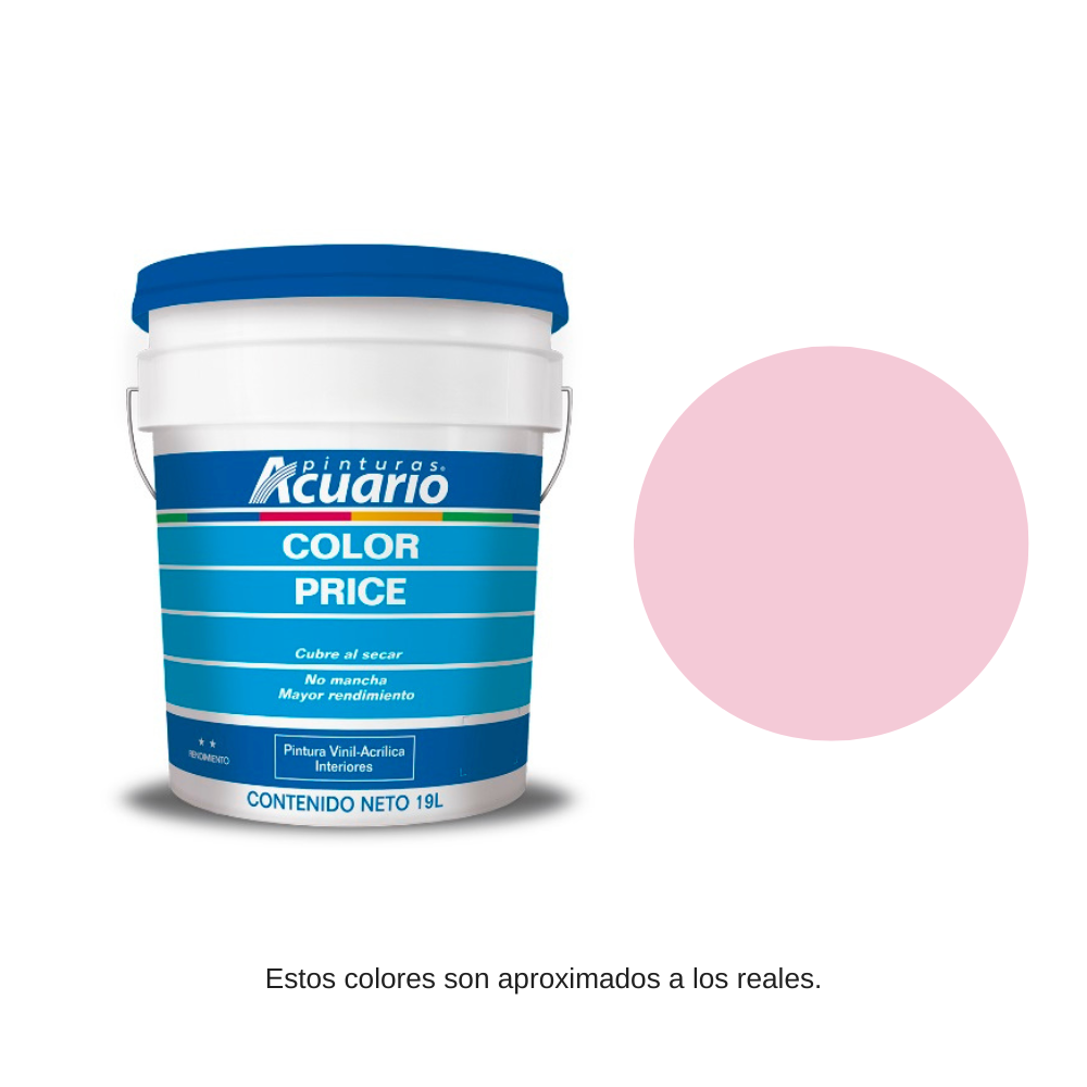 Pintura Color Price Acuario 19 Litros - Económica y Rendidora