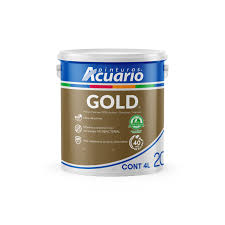 Pintura Gold Cover Acuario 4 Litros - Galón Calidad Premium