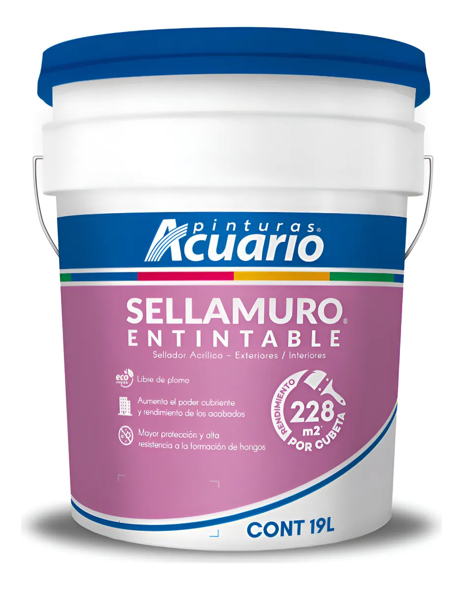 Sellador Entintable Acuario - Base de Color para Máximo Cubrimiento