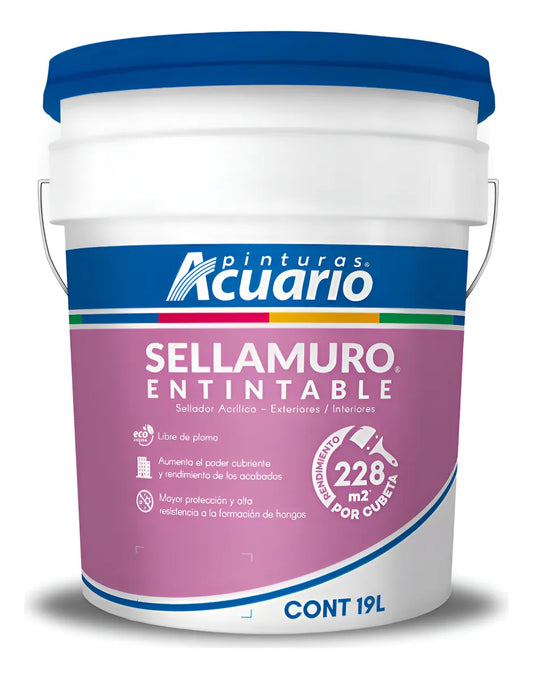Sellador Entintable Acuario - Base de Color para Máximo Cubrimiento